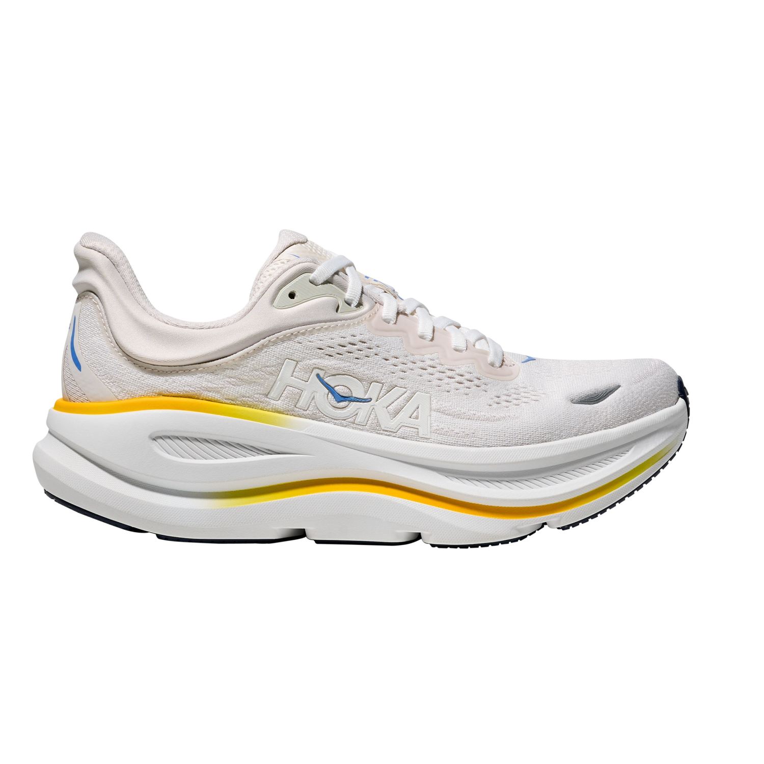 Hoka One One Hoka Bondi 9 hardloopschoenen White/Grout dames