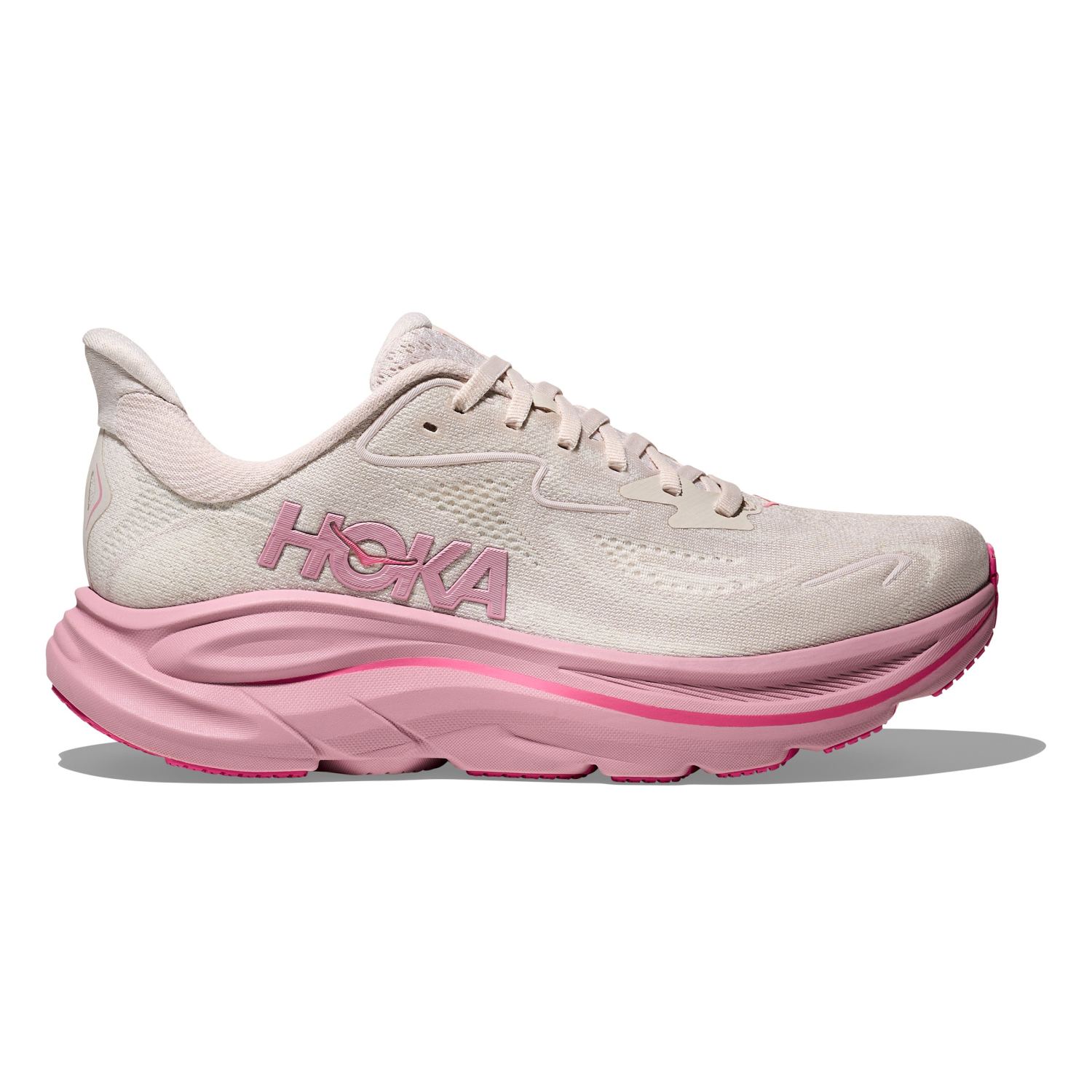 Hoka One One Hoka Clifton 10 hardloopschoenen Rose Cream/Rose Dried dames