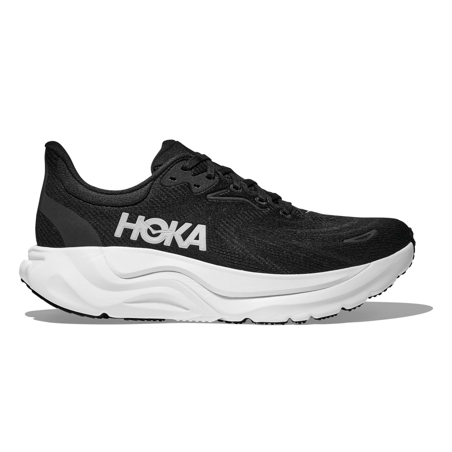 Hoka One One Hoka Arahi 8 hardloopschoenen Black/White WIDE dames