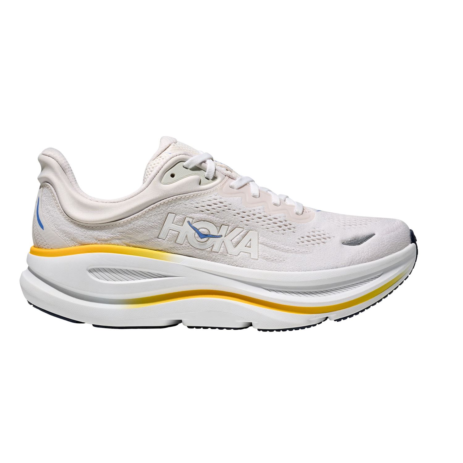 Hoka One One Hoka Bondi 9 hardloopschoenen White/Grout heren