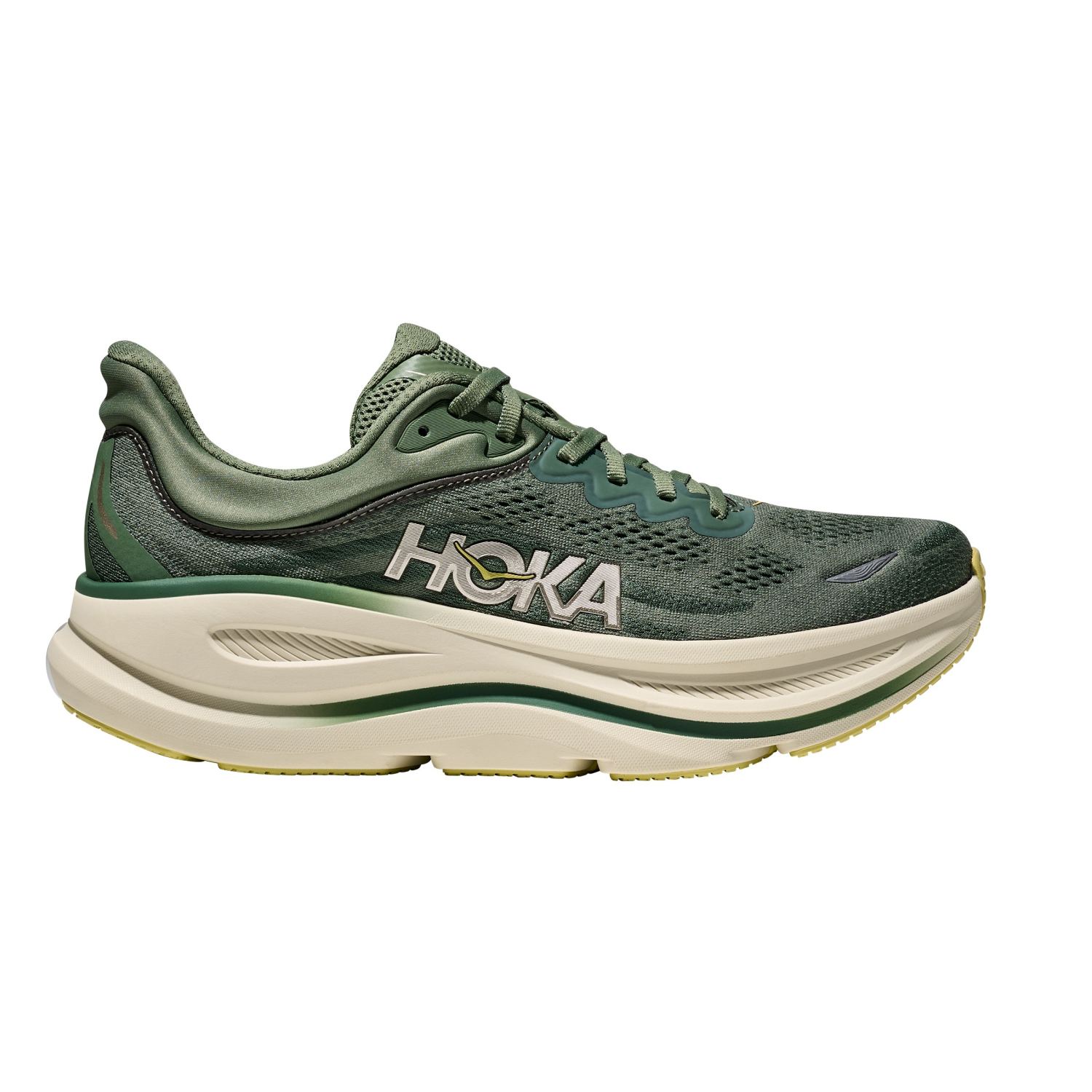 Hoka One One Hoka Bondi 9 hardloopschoenen Suculent/Fern heren