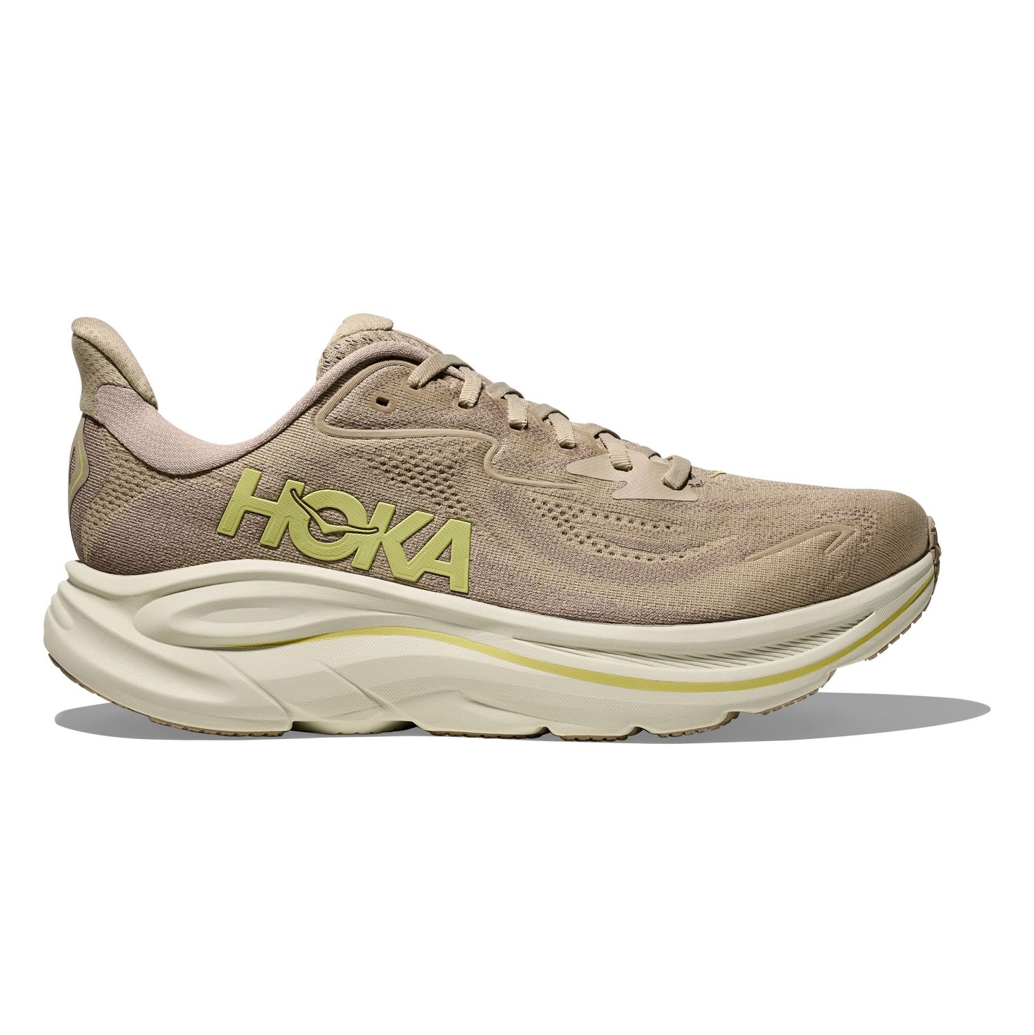 Hoka One One Hoka Clifton 10 hardloopschoenen Raw Linen/Stone heren