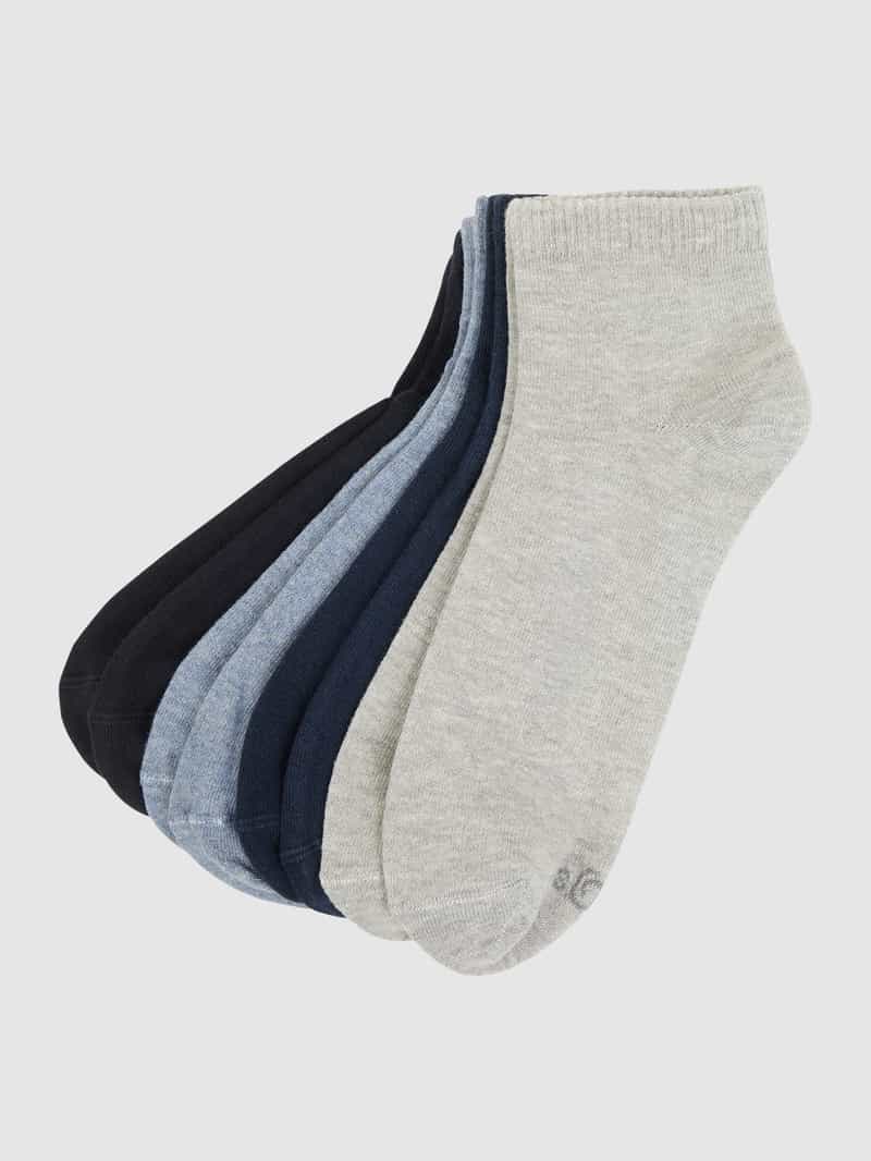 S.Oliver Korte sokken Essentials met onderhoudsvriendelijke materiaalmix (set, 8 paar)
