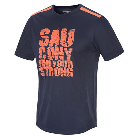 Saucony Slogo Hydralite heren hardloopshirt met korte mouw