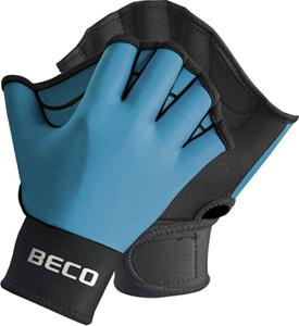 BECO AquaHandschoenen, soft, open vingers,, blauw**