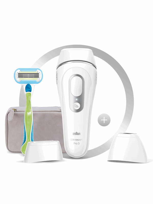Braun Elektrolyse ontharingsapparaat Silk-expert Pro 3 PL3133