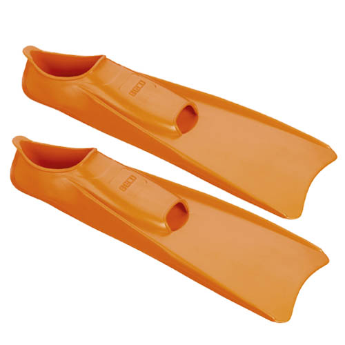 BECO zwemvliezen | rubber | oranje |
