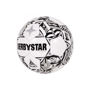 DerbyStar Voetbal Mini Eredivisie Wit Zwart V21 4268