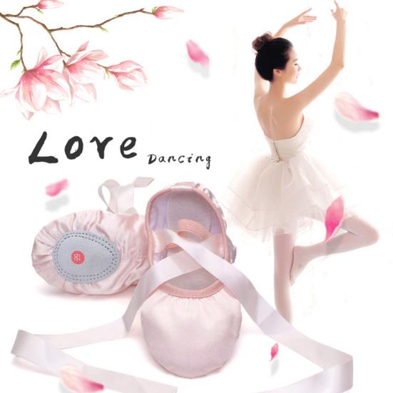 Party&Festival Supplies Vrouwen Meisjes Mode Indoor Pointe Zachte Zool Gymnastiek Ballet Dans Yoga Schoenen 30 roze