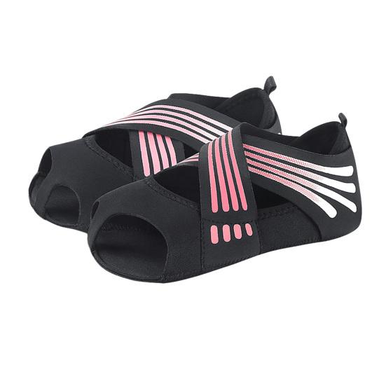 MUQZI Functionele balletschoenen Zweetabsorptie Teenloos Extra evenwicht S roze