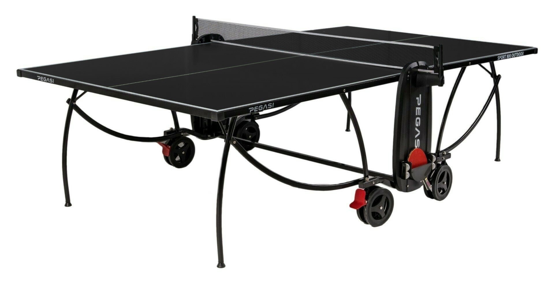 Pegasi Tafeltennistafel  800 Outdoor Black