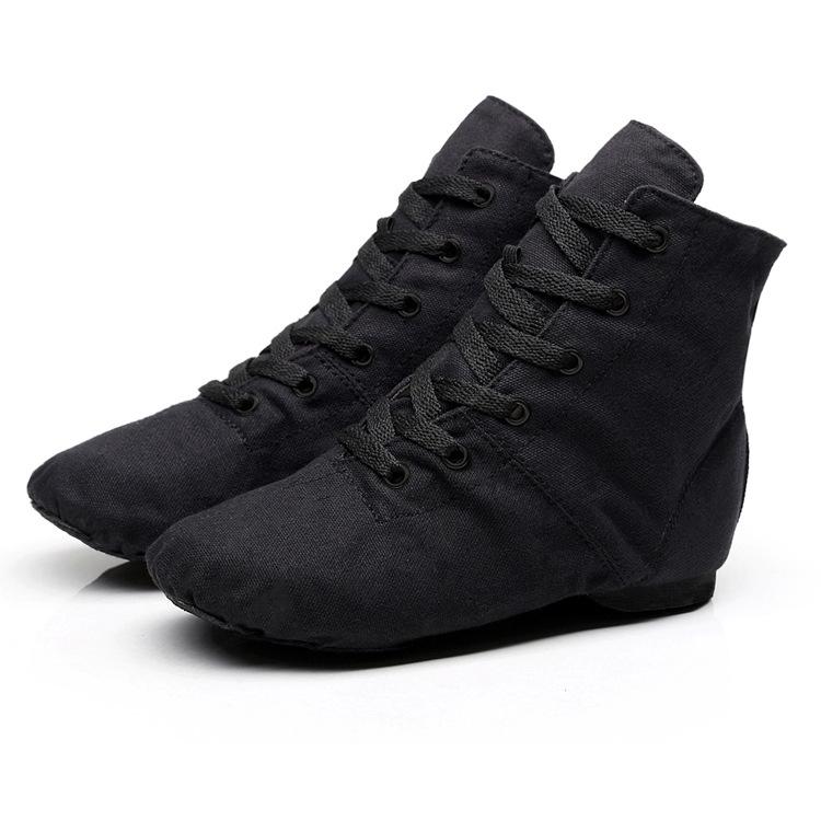 Love dance,love life Canvas High Top Jazz Danslaarzen Yogaschoenen voor Volwassenen/Dames/Kinderen Ballet Flat Indoor 40