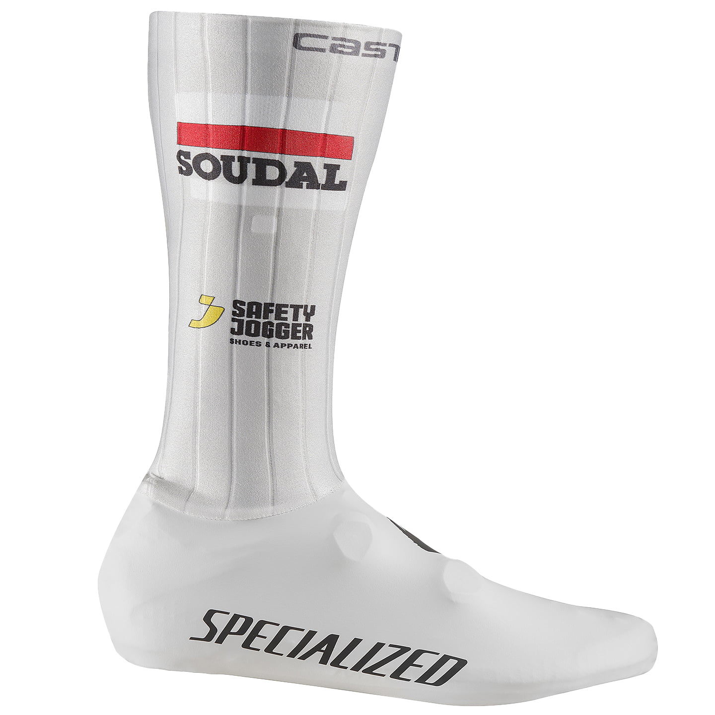 Castelli SOUDAL-QUICK-STEP Race 2025 tijdritoverschoenen, Unisex (dames / heren)