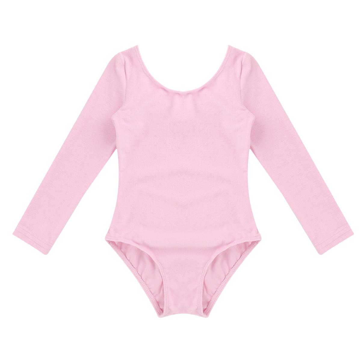 IEFiEL Balletkostuums Kinderen Lange Mouw Dans Bodysuit Gymnastiek Leotard Meisjes Ballet Tutu Danserkleding 11-12 Years