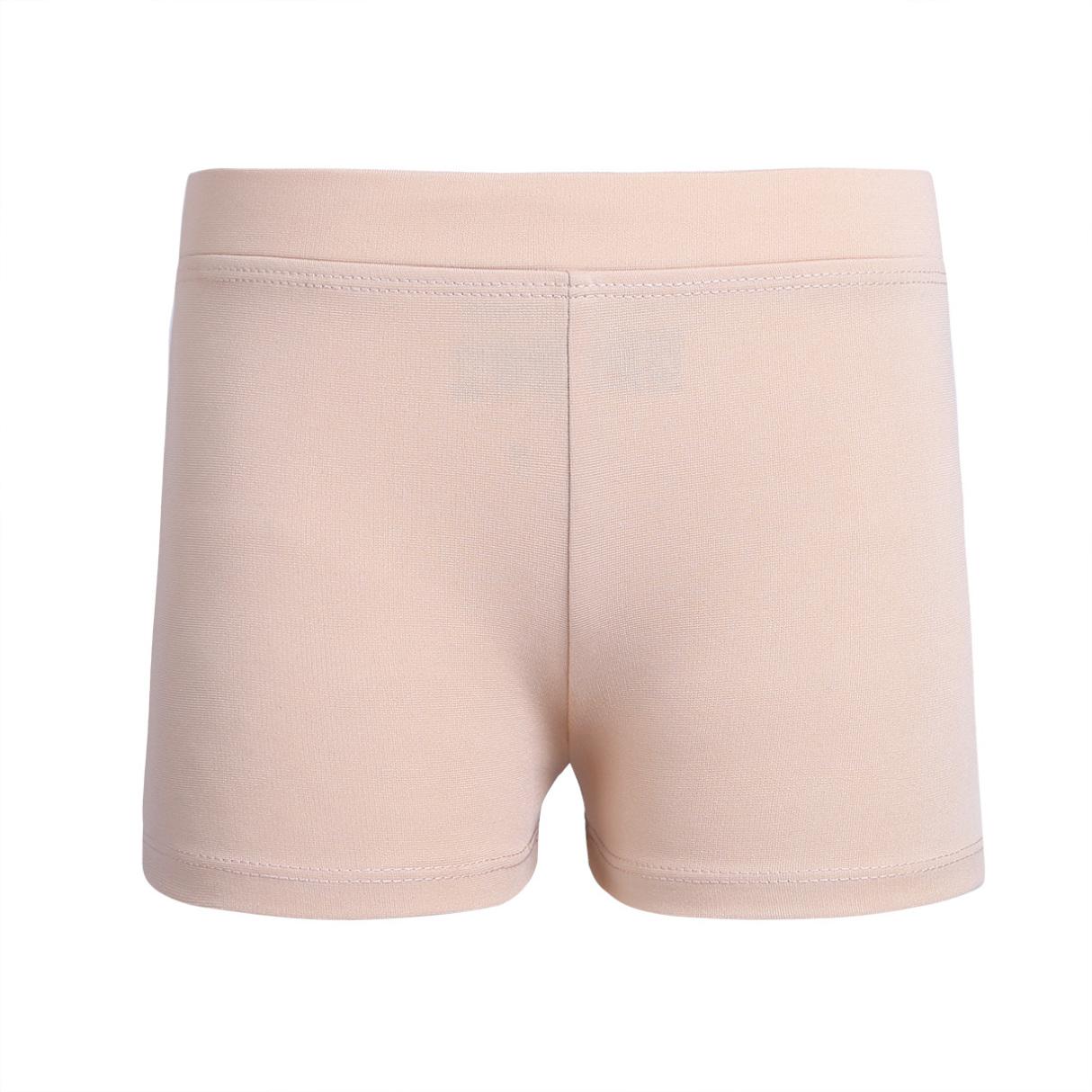 Inlzdz Kinderen Meisjes Jongens-cut Lage Taille Actieve kleding Gymnastiek Ballet Dans Shorts voor Yoga Sport Workout Gym 15-16 Years