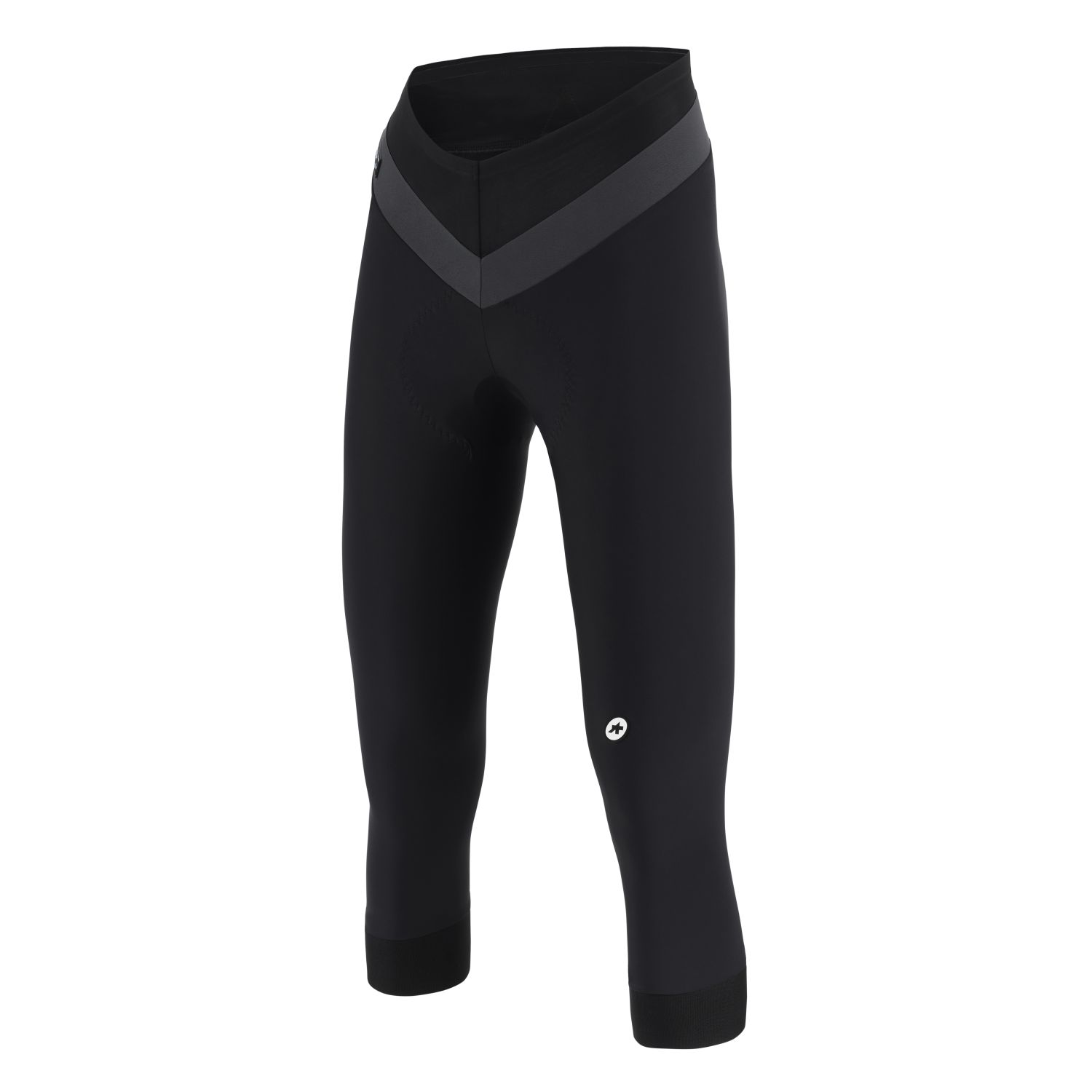 Assos UMA GT summer C2 fietsbroek driekwart zonder bretels zwart dames
