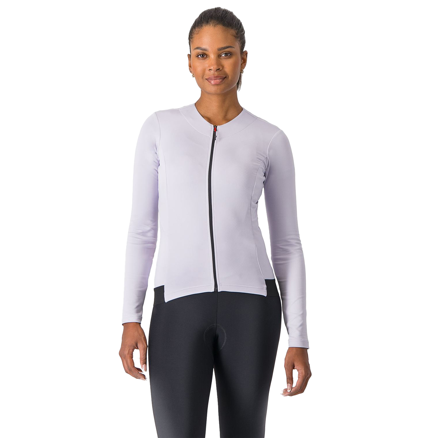 Castelli Fly Jersey lange mouw purple mist dames
