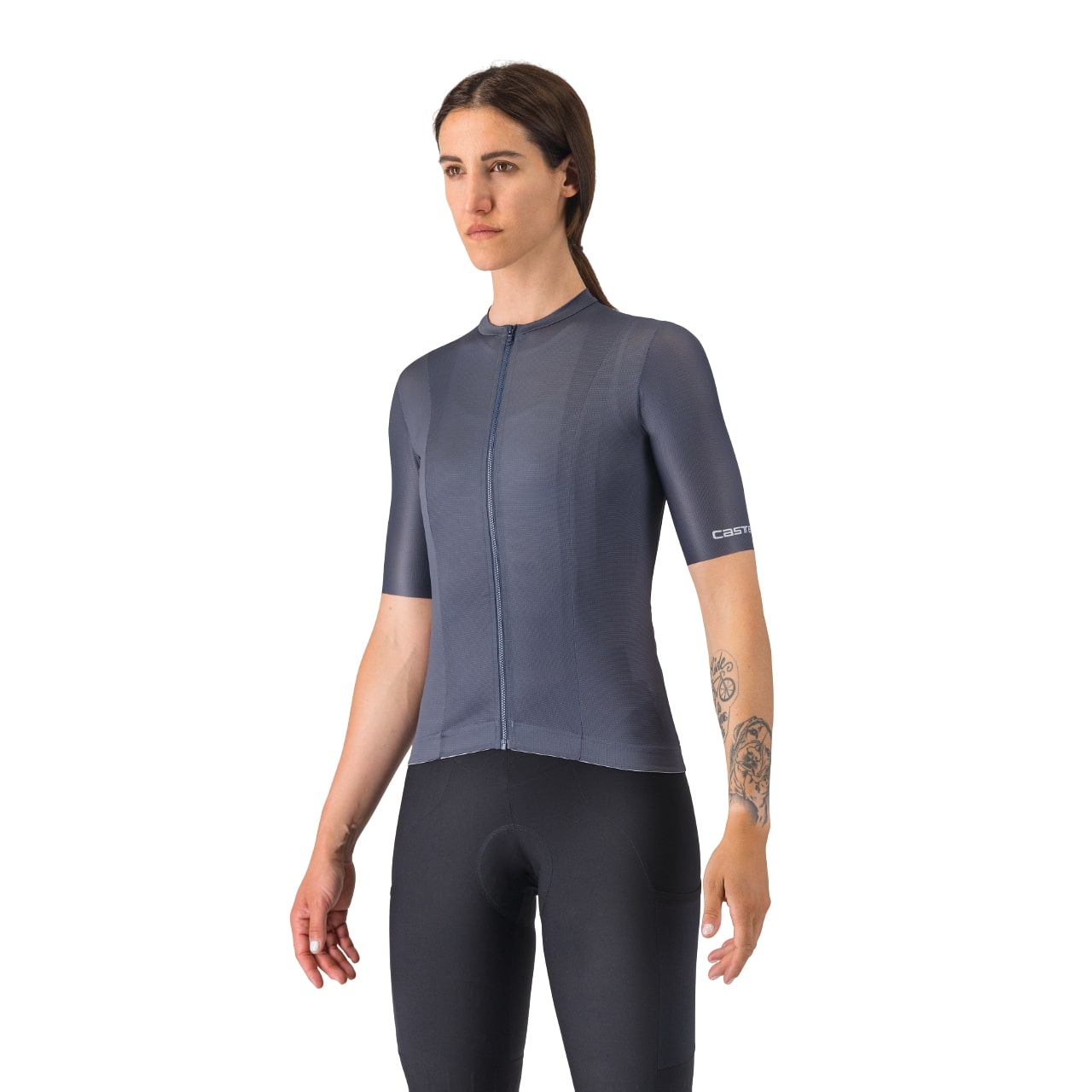 Castelli Unlimited W jersey korte mouw blauw dames