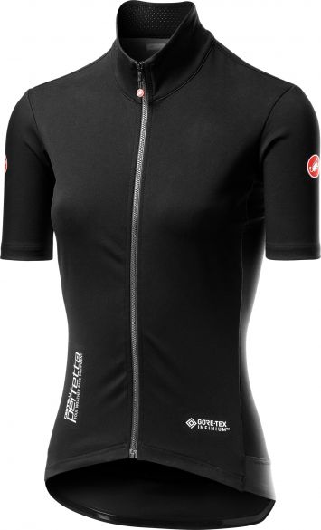 Castelli Perfetto RoS W Light korte mouw fietsshirt zwart dames