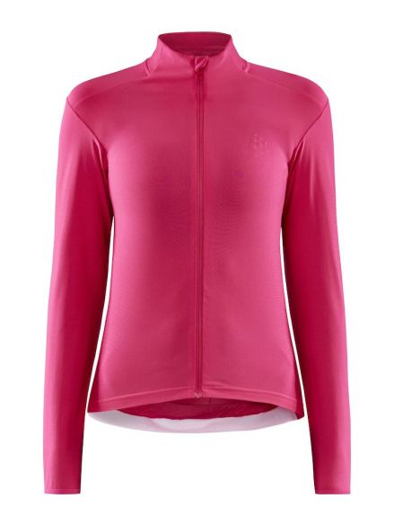 Craft Advanced bike Essence fietsshirt lange mouw roze dames