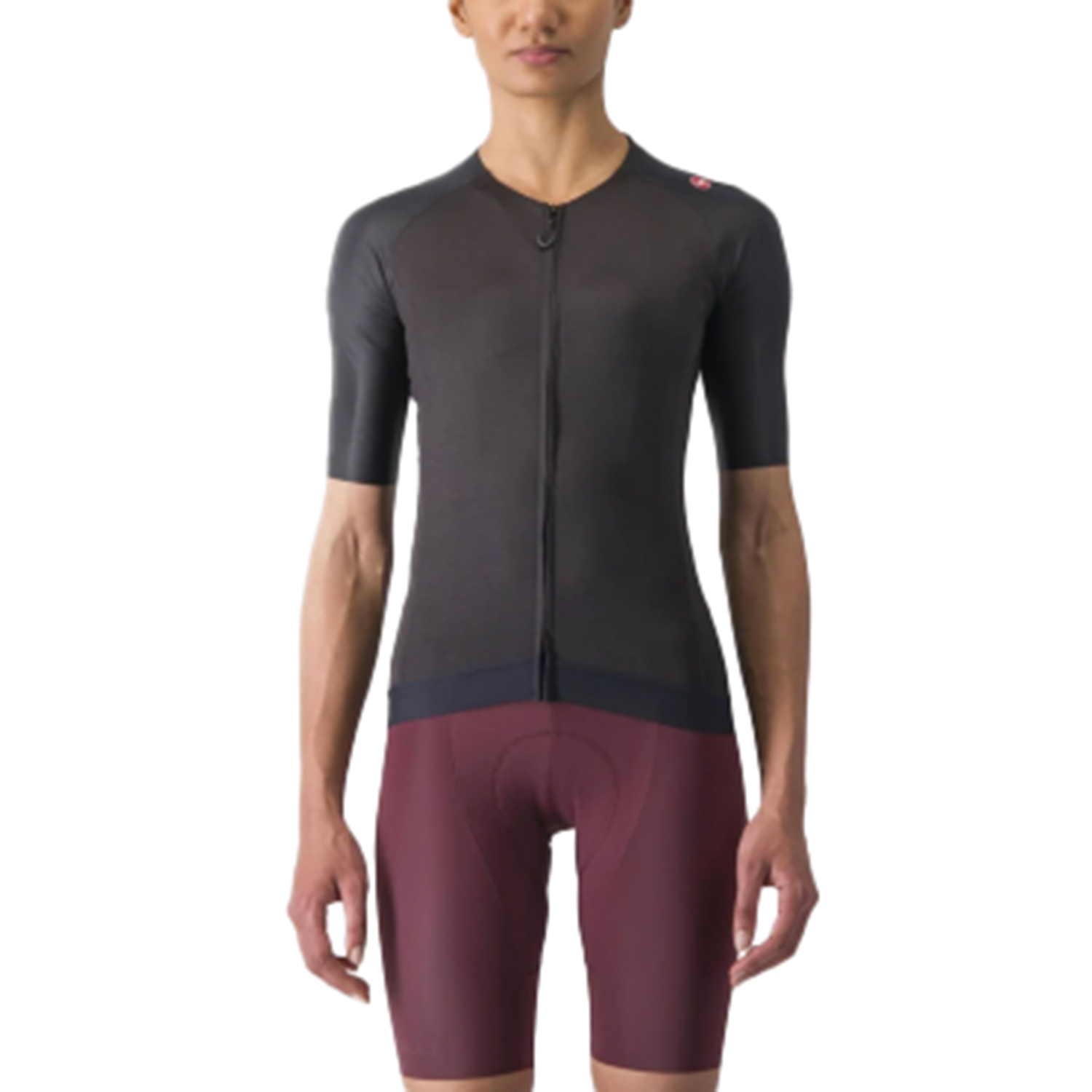 Castelli Aero Pro 7.0 fietsshirt korte mouw zwart dames