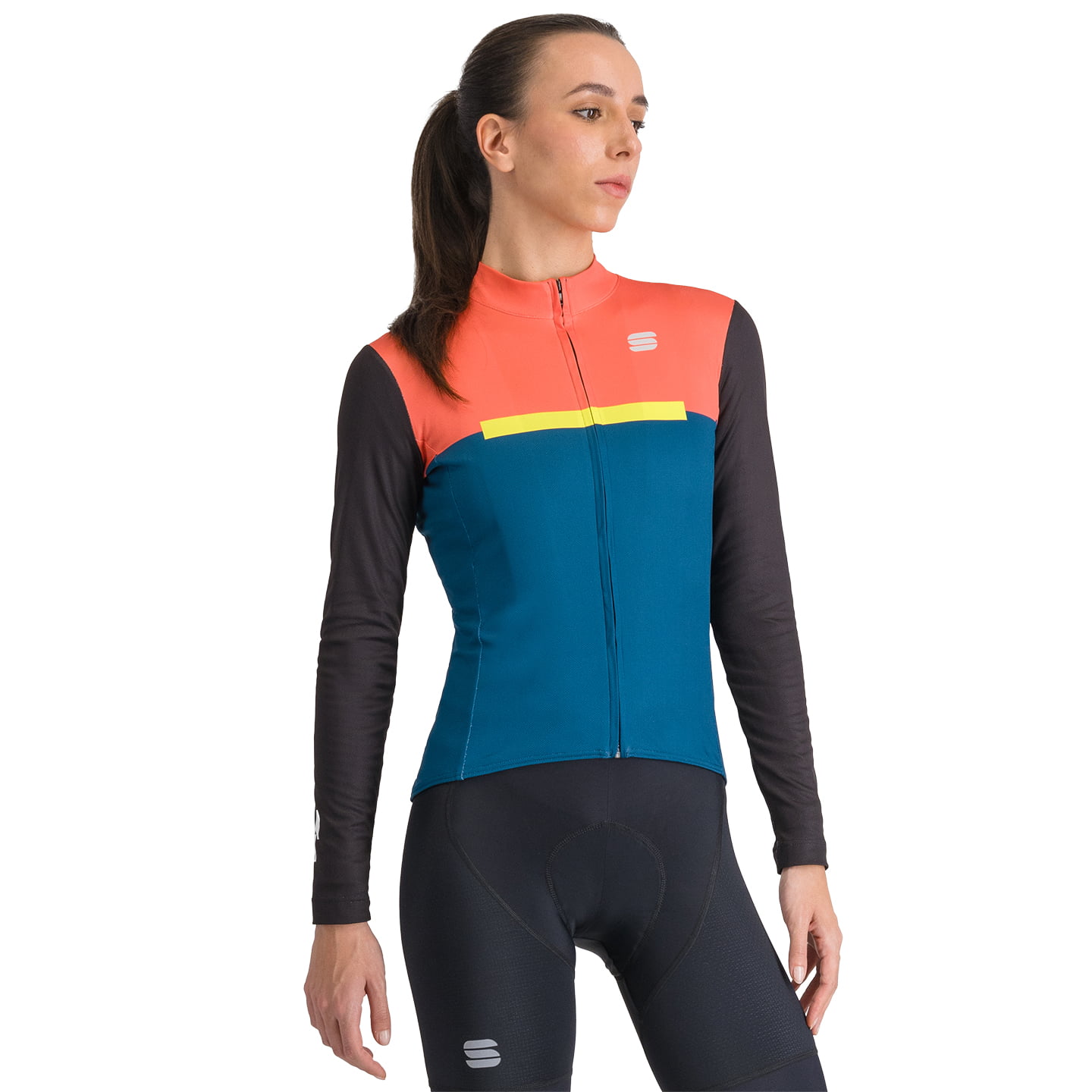 Sportful Dames lange mouwen trui Pista damesfietsshirt met lange mouwen