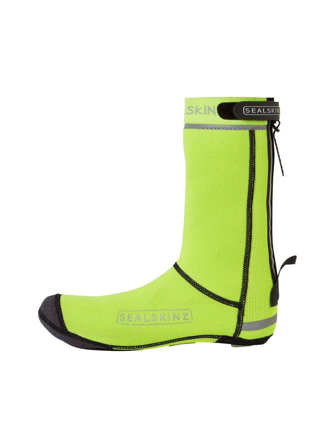 SealSkinz Hempton All weather fiets overschoen Hi Vis Yellow