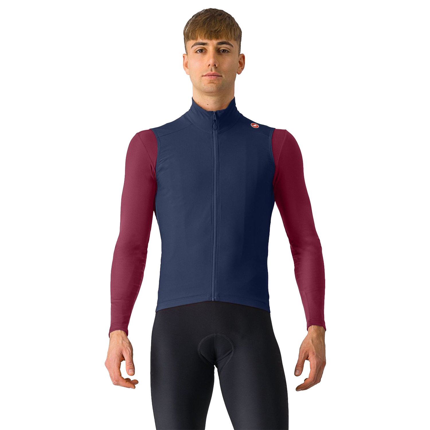 Castelli Espresso vest mouwloos belgian blue heren