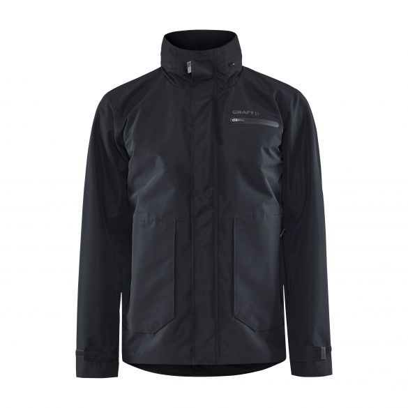 Craft Advanced bike ride hydro fietsjas zwart heren