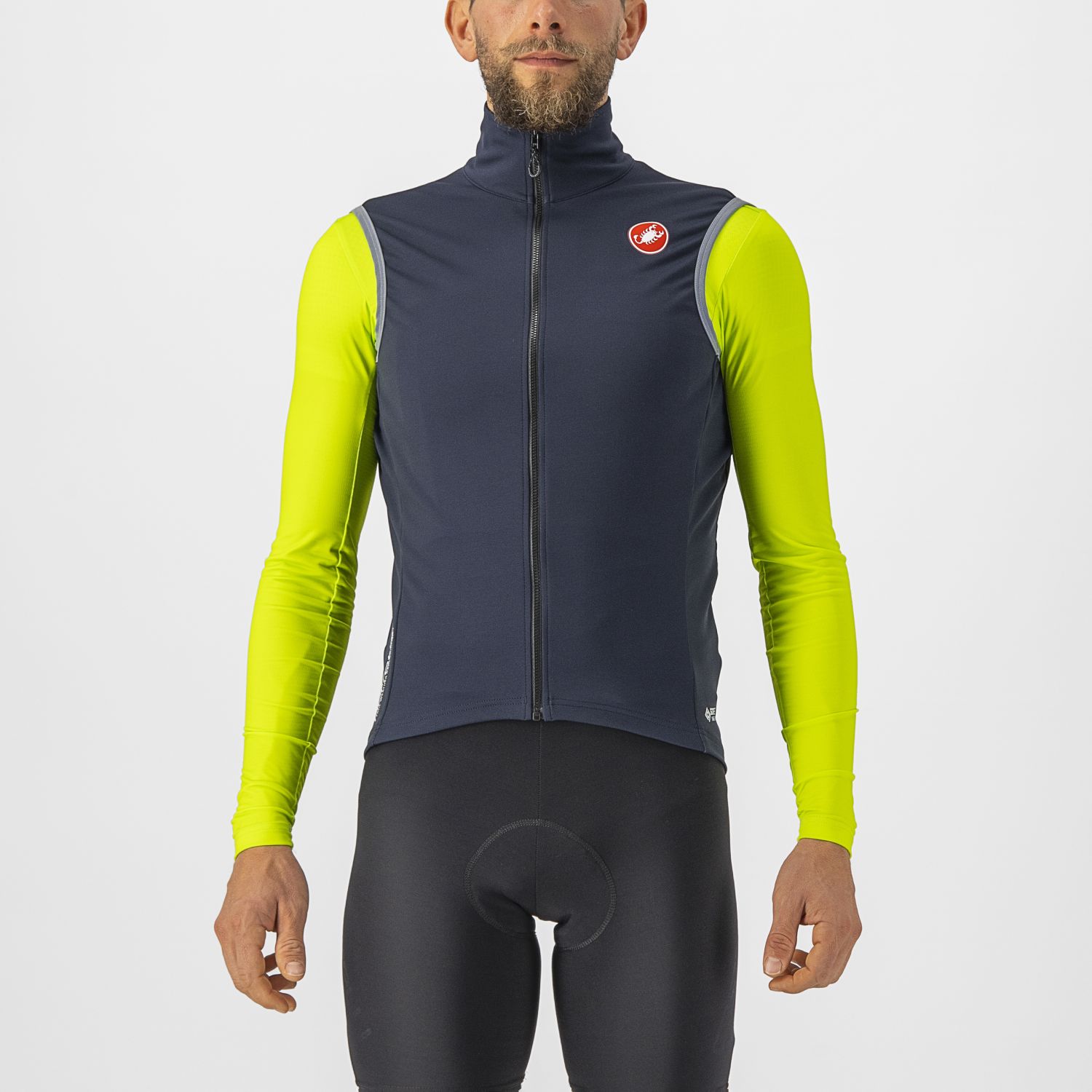 Castelli Perfetto RoS 2 mouwloos fietsvest Belgisch blauw heren