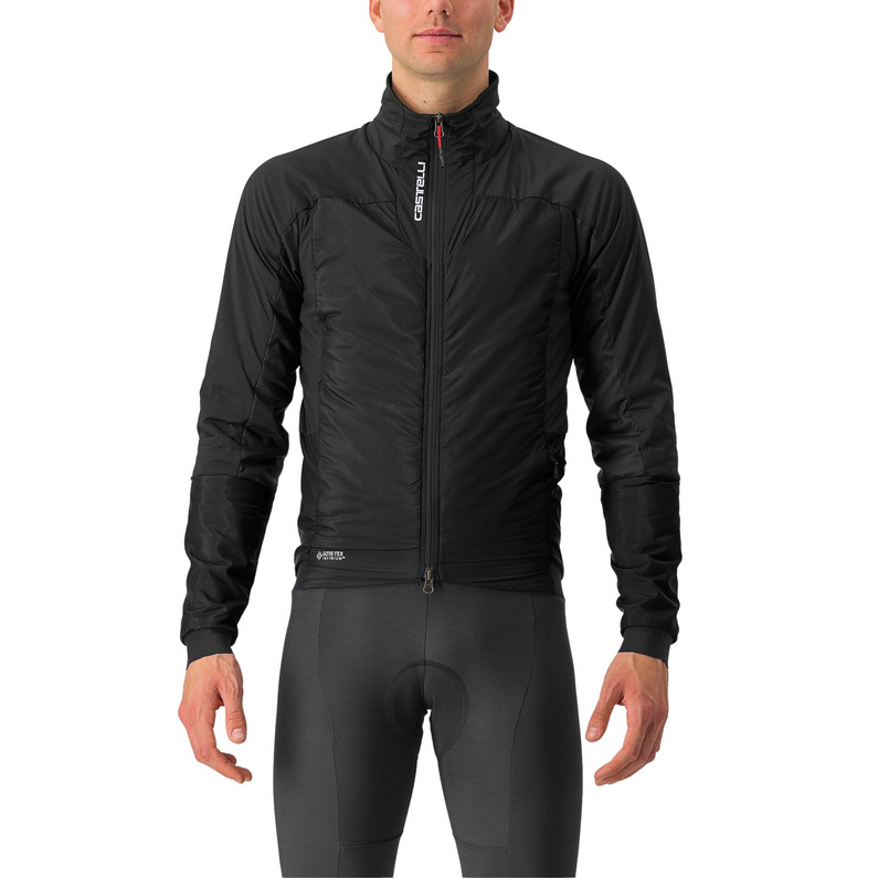 Castelli Fly Thermal lange mouw fietsjack zwart heren
