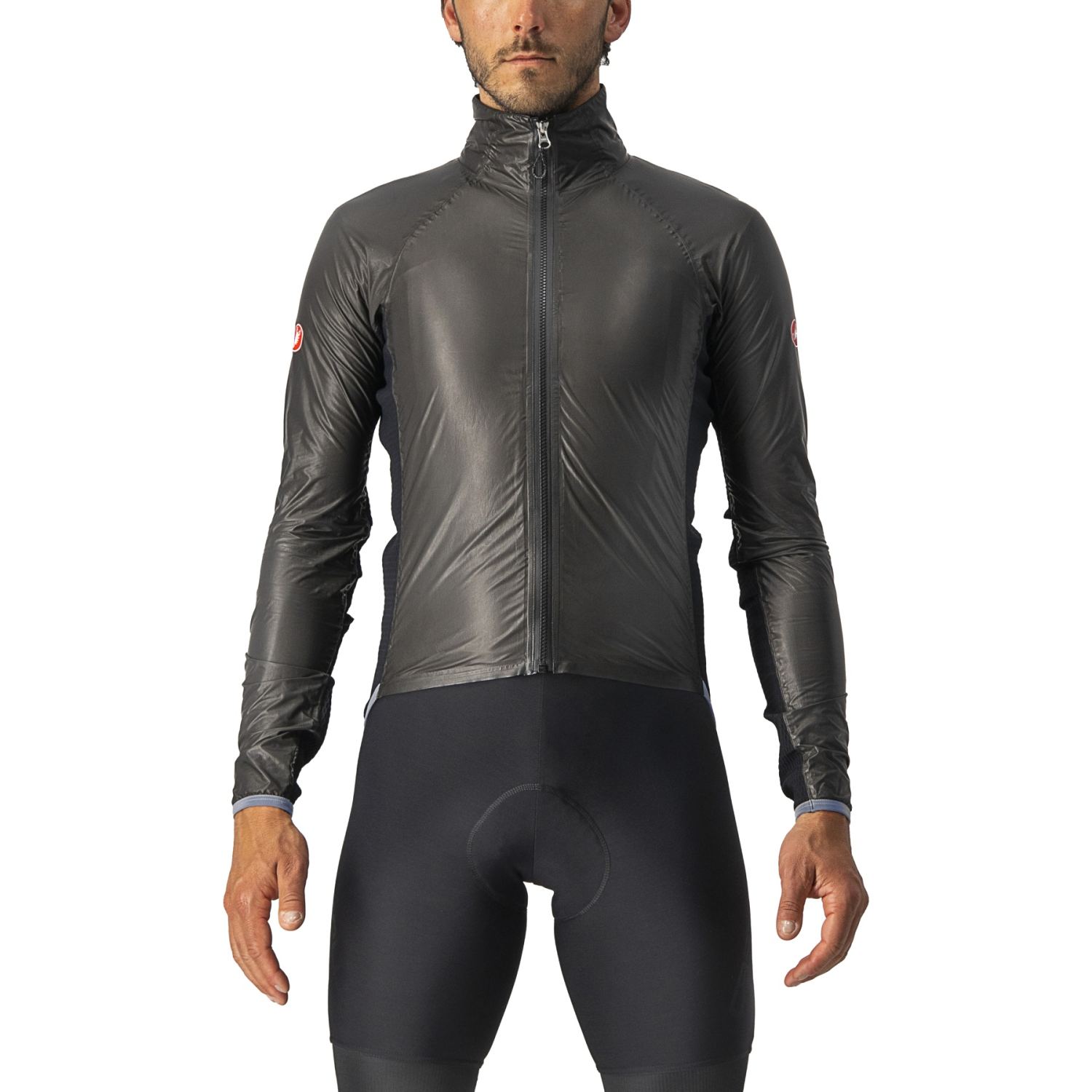 Castelli Slicker Pro fietsjack lange mouw zwart heren