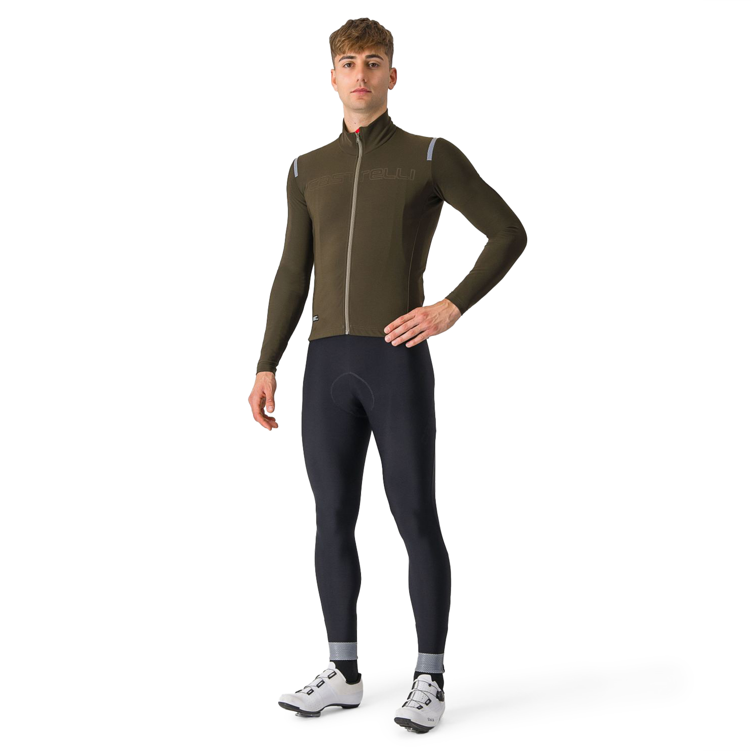 Castelli Tutto Nano RoS fietsshirt lange mouw dark tarmac heren