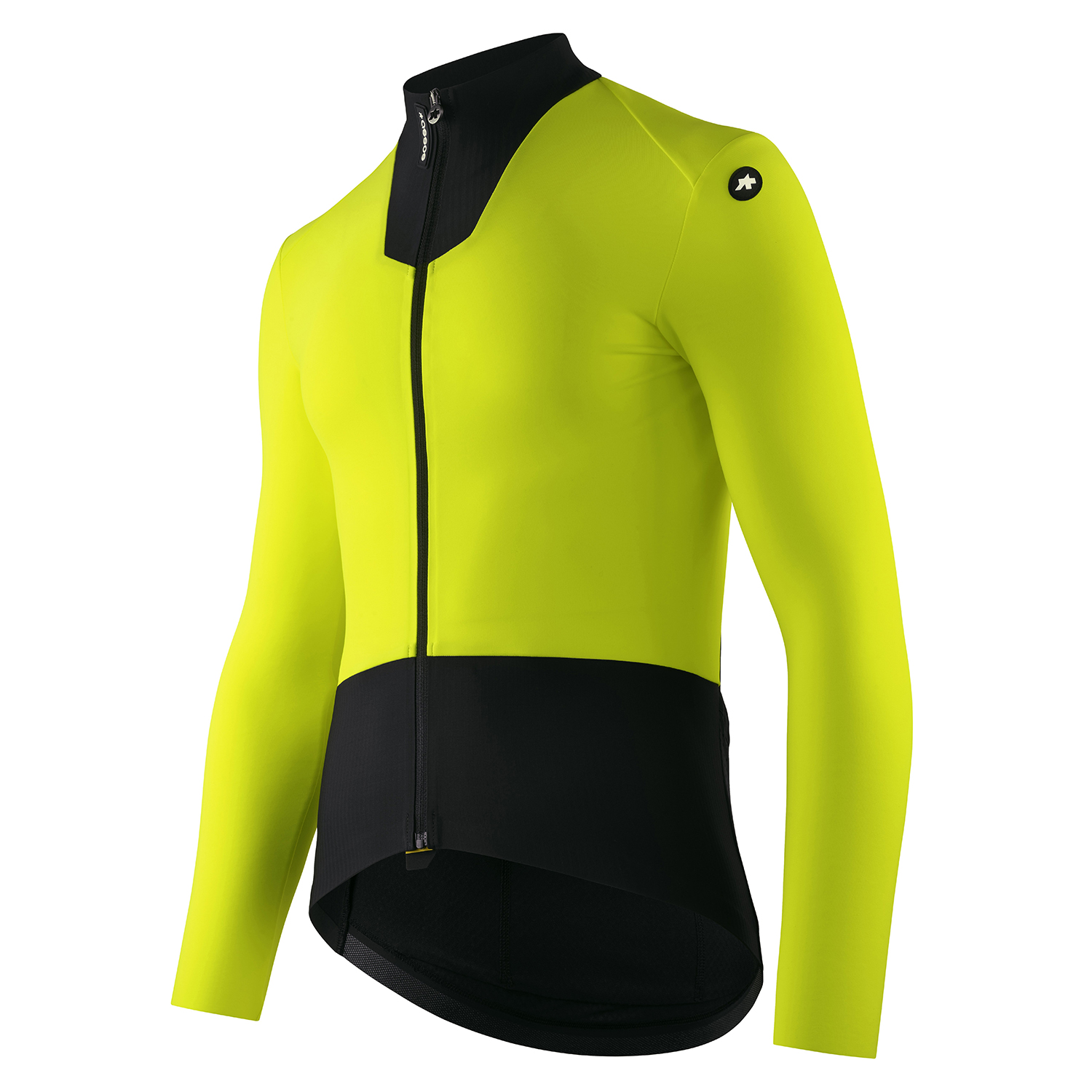 Assos Equipe R S11 fietsshirt lange mouw optic yellow heren