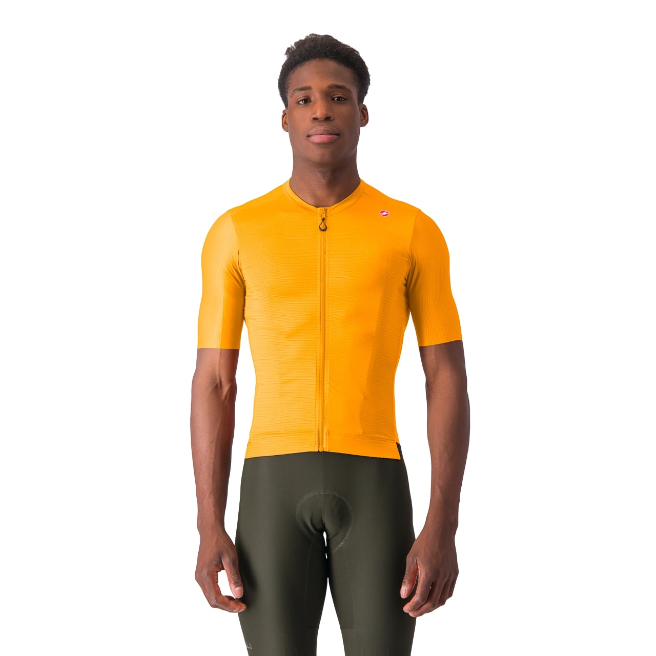 Castelli Espresso fietsshirt korte mouw oranje heren