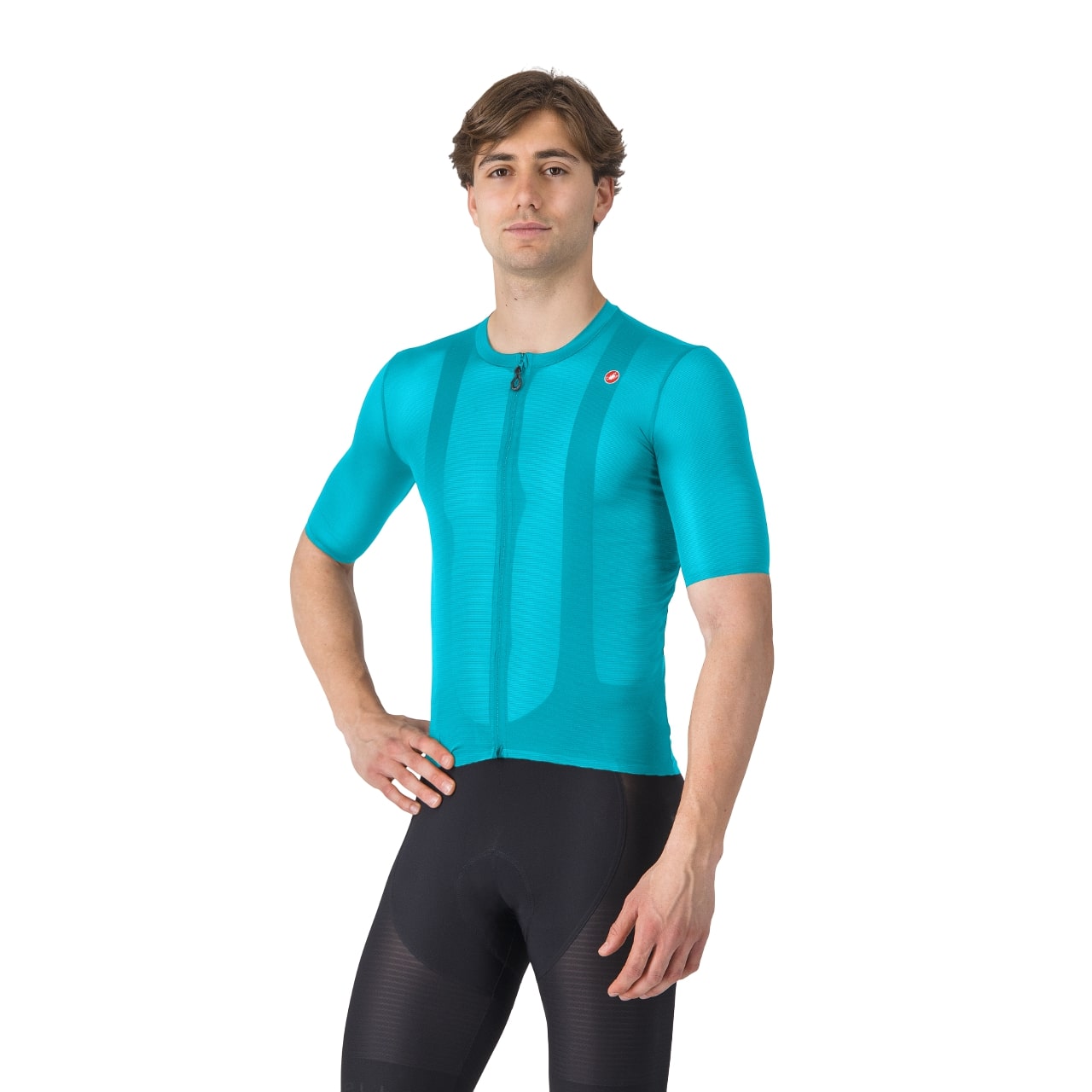 Castelli superleggera a/c jersey fietsshirt korte mouw groen heren