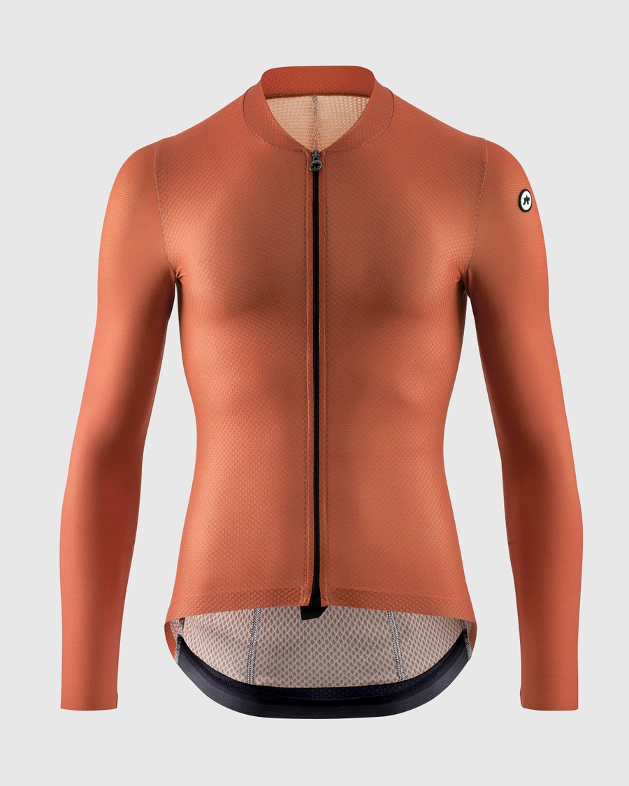 Assos Mille GT lange mouw jersey S11 rusty brown heren