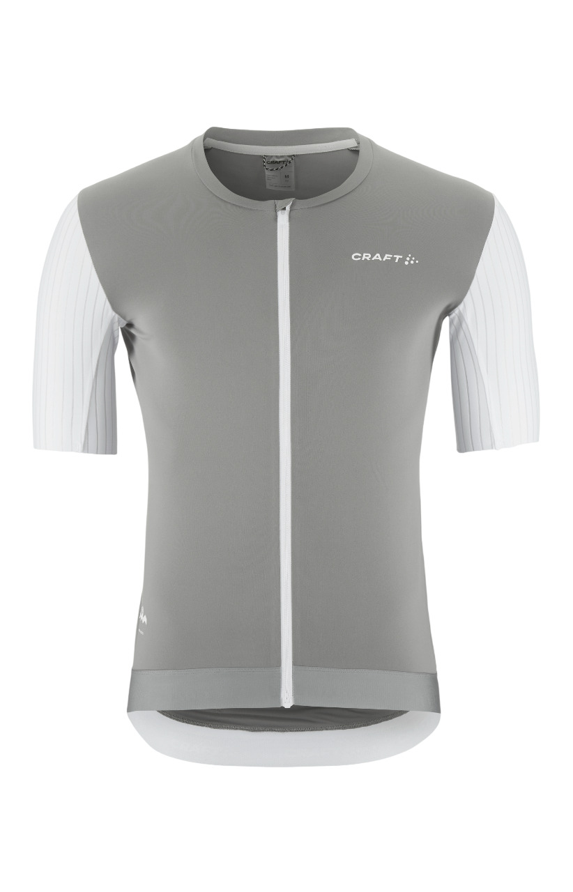 Craft ADV Aero fietsshirt korte mouw Pebble/White heren