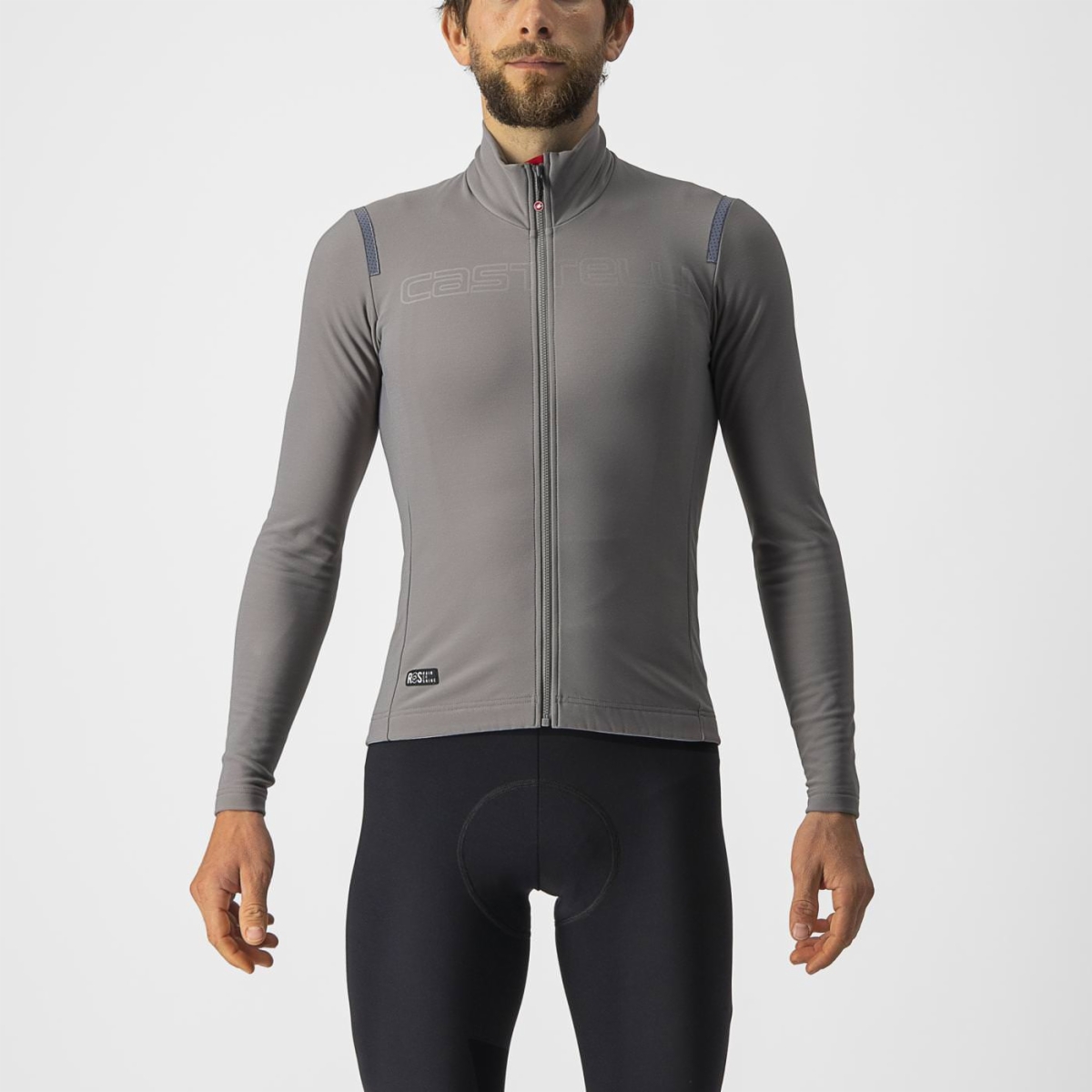 Castelli Tutto Nano RoS fietsshirt lange mouw grijs heren
