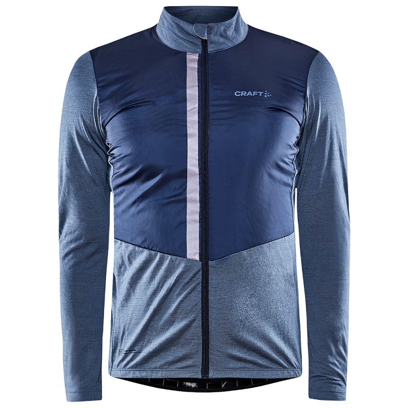 Craft ADV Bike Subz Wool Jersey lange mouw flow blaze heren