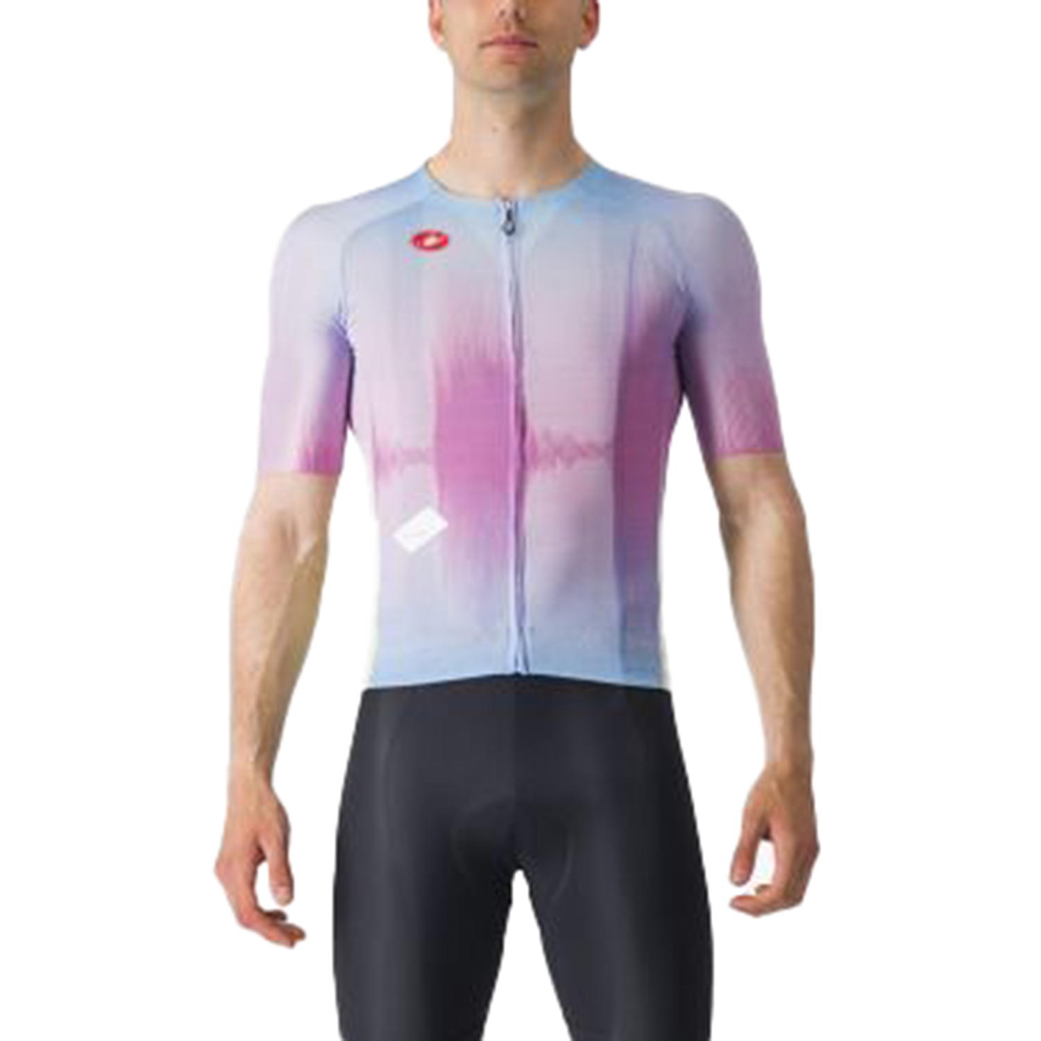 Castelli R-A/D fietsshirt korte mouw roze heren