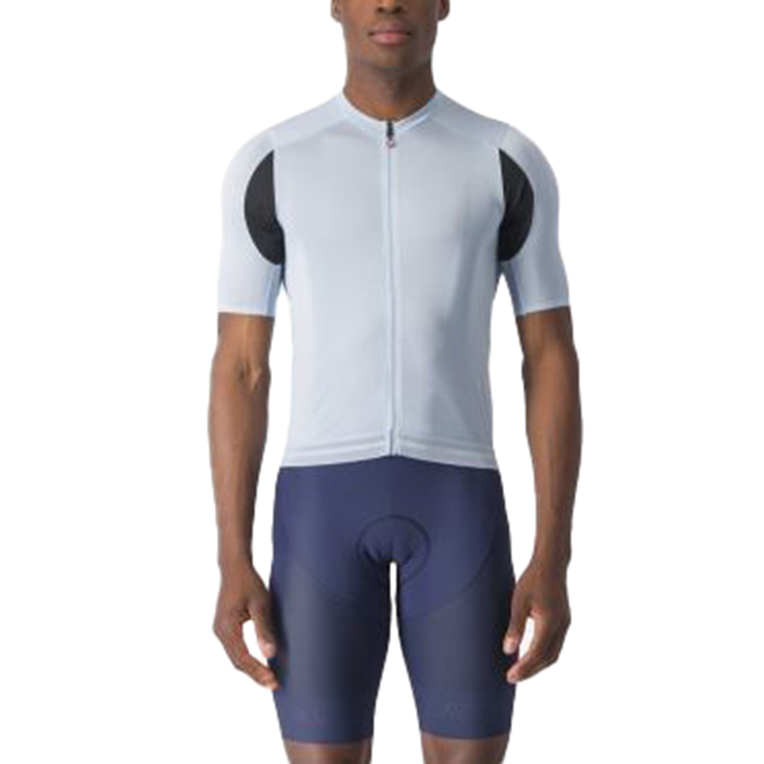 Castelli Superleggera 3 korte mouw fietsshirt lichtblauw heren