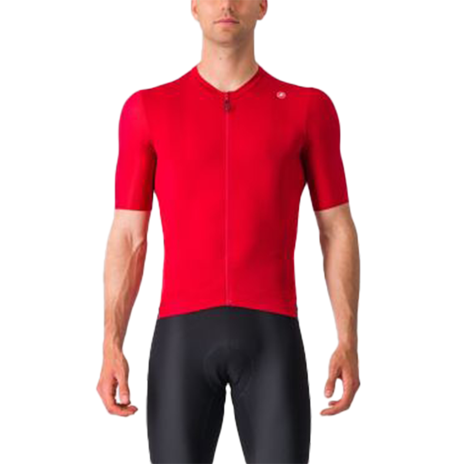 Castelli Espresso fietsshirt korte mouw rood heren