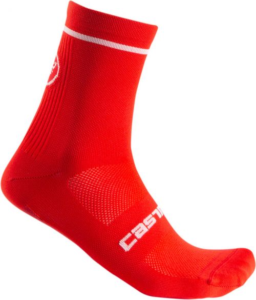 Castelli Entrata 13 fietssokken rood heren