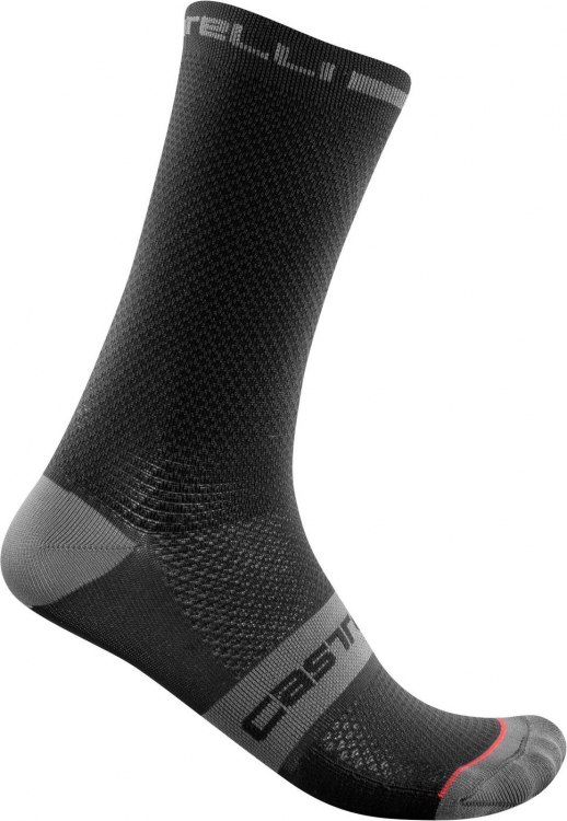 Castelli Superleggera T 18 fietsokken zwart heren