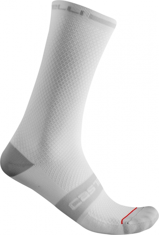 Castelli Superleggera T 18 fietsokken wit heren