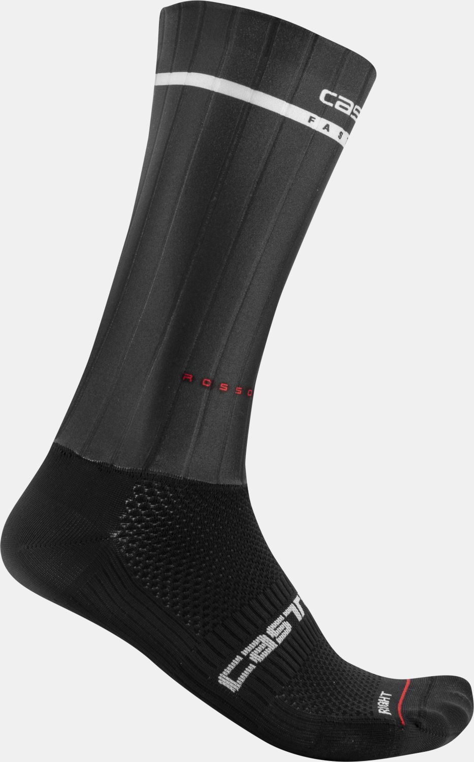Castelli Fast Feet 2 fietssokken zwart heren