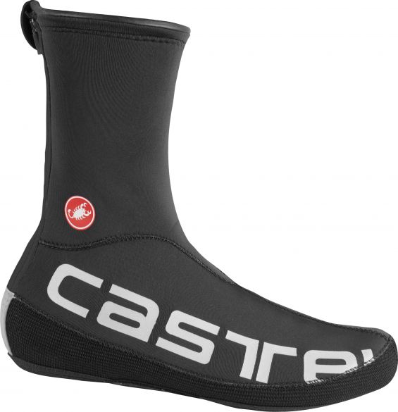 Castelli Diluvio UL overschoenen zwart/zilver heren