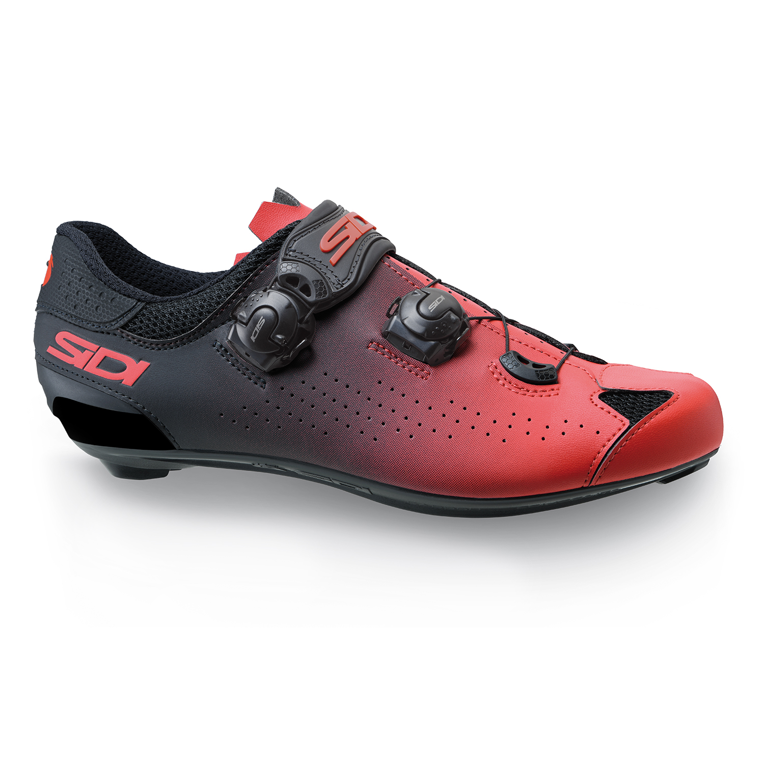 Sidi Genius 10 race fietsschoenen red/black heren