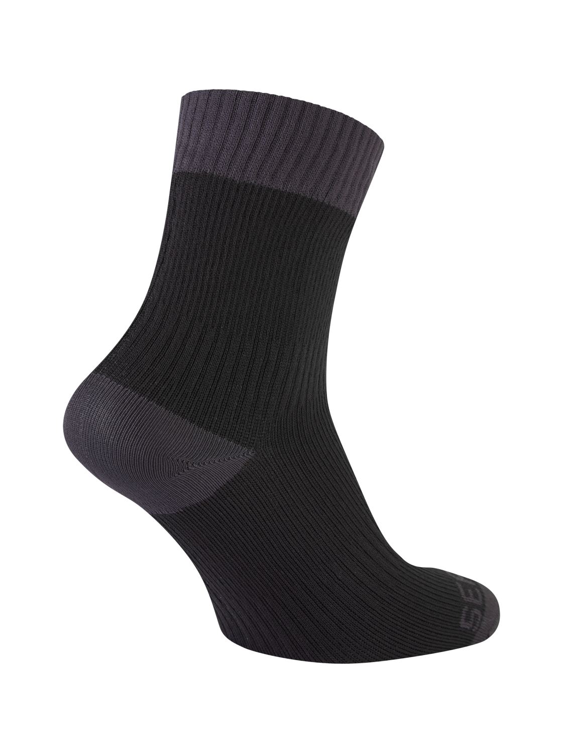SealSkinz Wretham waterproof ankle length fietssok zwart unisex